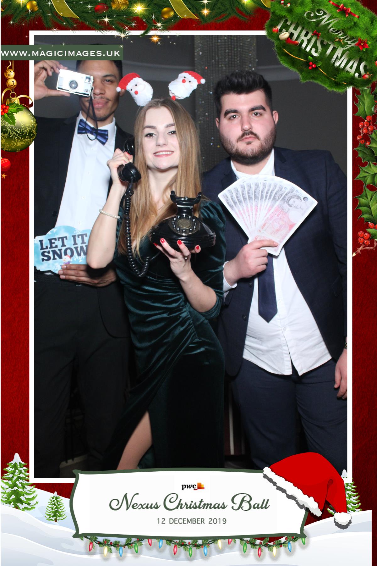 PWC Christmas Ball  | View more photos from the event at gallery.magicimages.uk/u/MagicImages/PWC-Christmas-Ball
